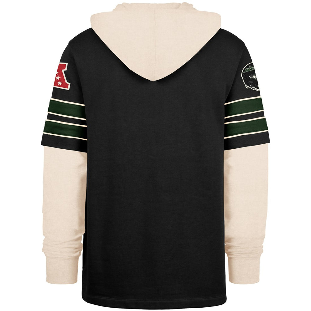 47 brand New York Jets '47 Split Zone Cornerback Duo Hoodie Black