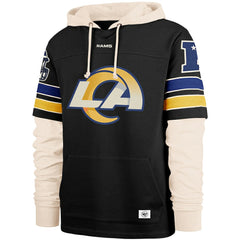 47 brand Los Angeles Rams '47 Split Zone Cornerback Duo Hoodie Black