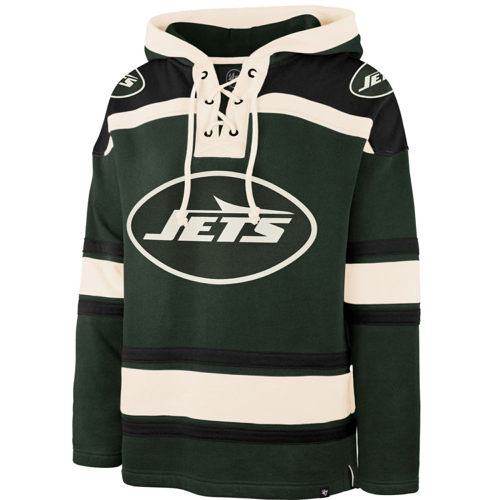 47 brand New York Jets '47 Men's Superior Lacer Hoodie Dark Green
