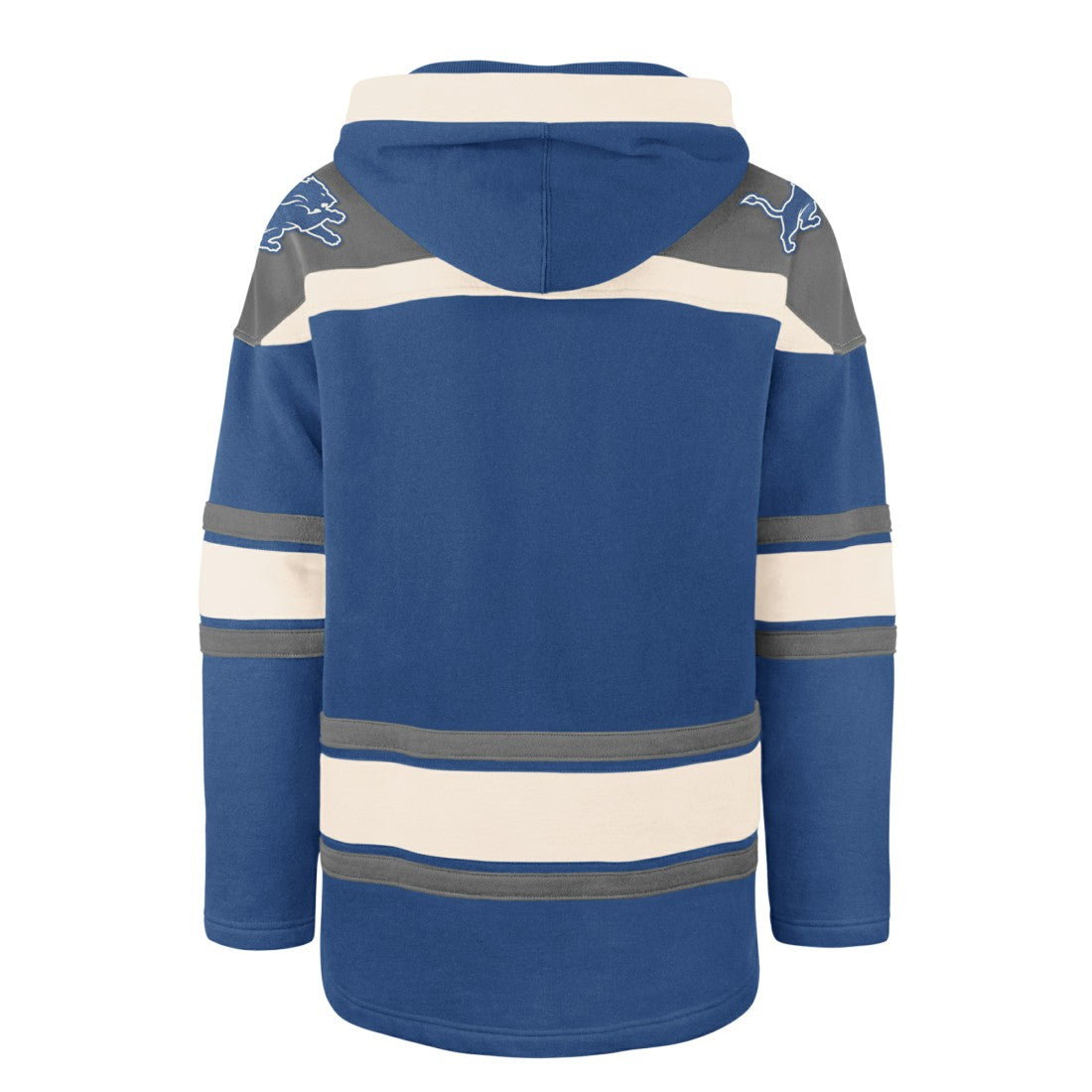 47 brand Detroit Lions '47 Men's Superior Lacer Hoodie Blue