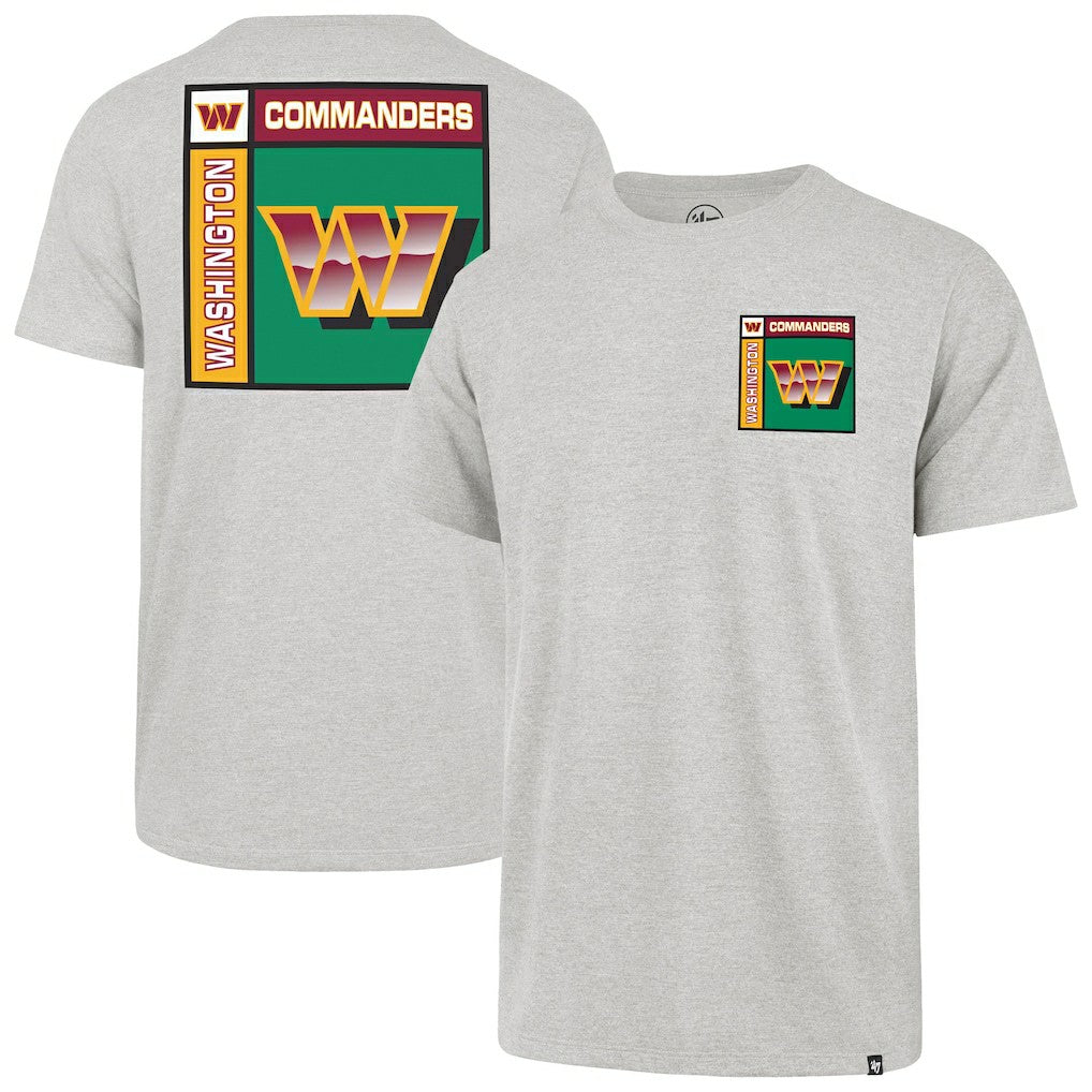 47 brand Washington Commanders '47 Chrome Plate Franklin T-Shirt Gray