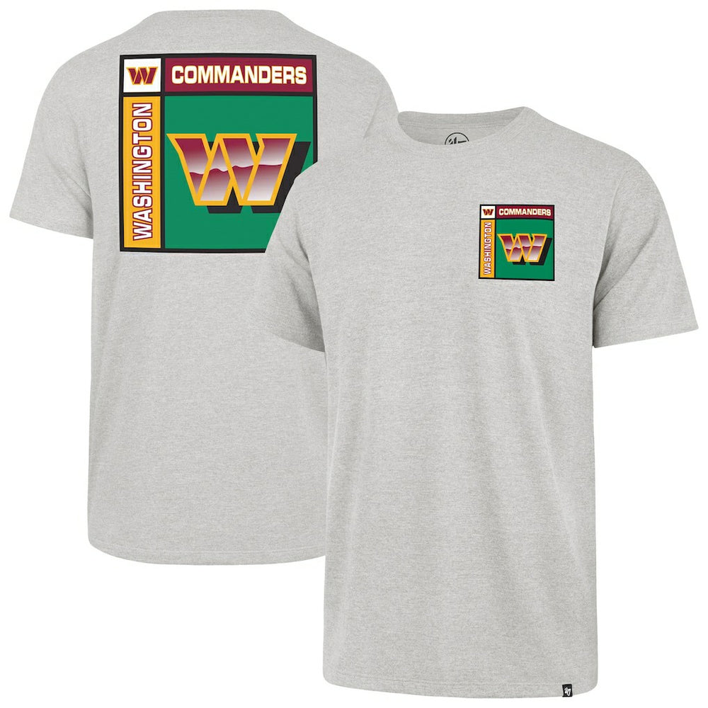 47 brand Washington Commanders '47 Chrome Plate Franklin T-Shirt Gray