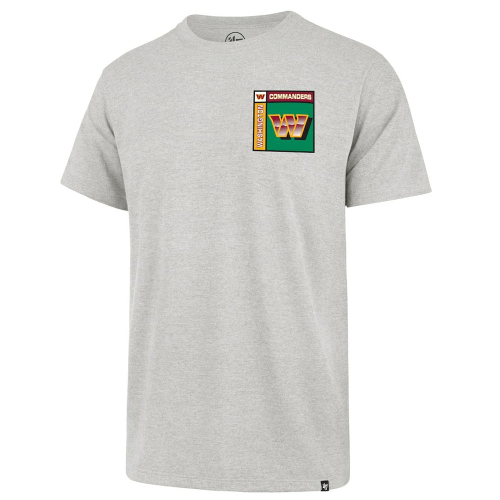 47 brand Washington Commanders '47 Chrome Plate Franklin T-Shirt Gray