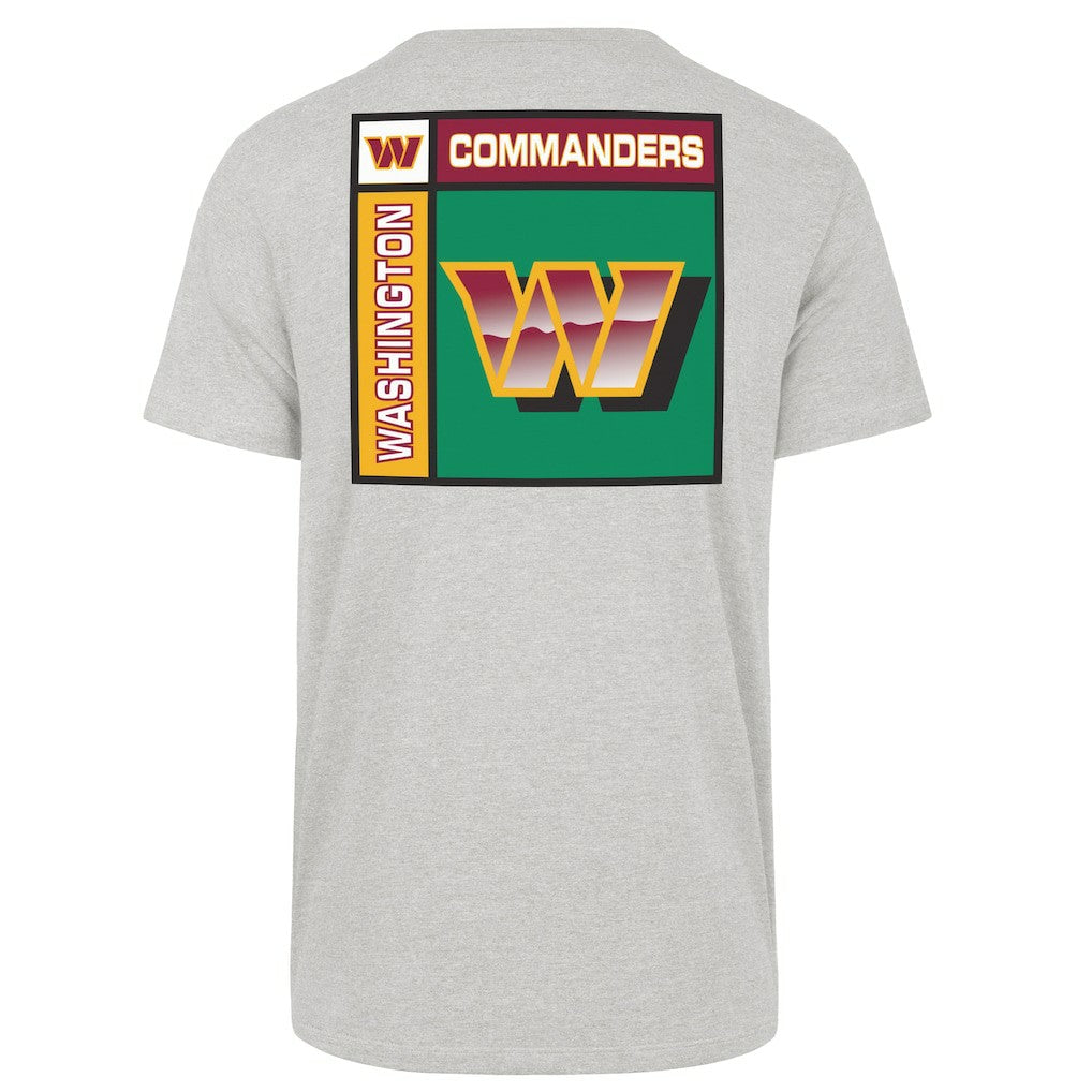 47 brand Washington Commanders '47 Chrome Plate Franklin T-Shirt Gray