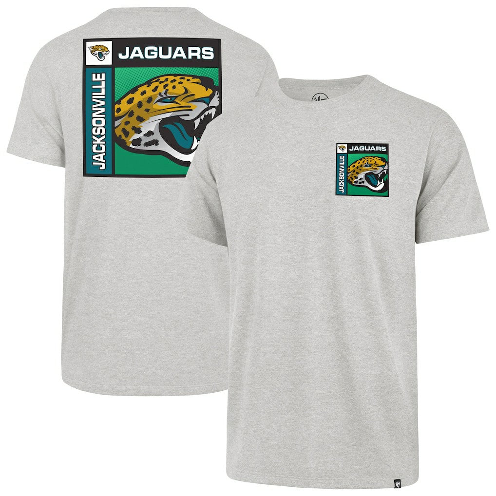 47 brand Jacksonville Jaguars '47 Chrome Plate Franklin T-Shirt Gray