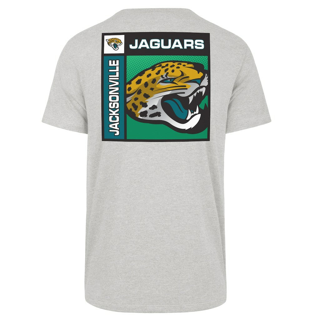 47 brand Jacksonville Jaguars '47 Chrome Plate Franklin T-Shirt Gray