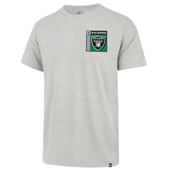 47 brand Las Vegas Raiders '47 Chrome Plate Franklin T-Shirt Gray