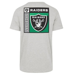 47 brand Las Vegas Raiders '47 Chrome Plate Franklin T-Shirt Gray