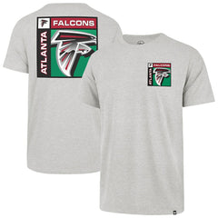 47 brand Atlanta Falcons '47 Chrome Plate Franklin T-Shirt Gray