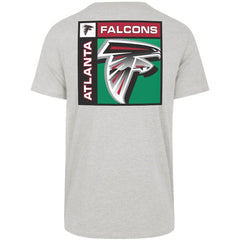 47 brand Atlanta Falcons '47 Chrome Plate Franklin T-Shirt Gray
