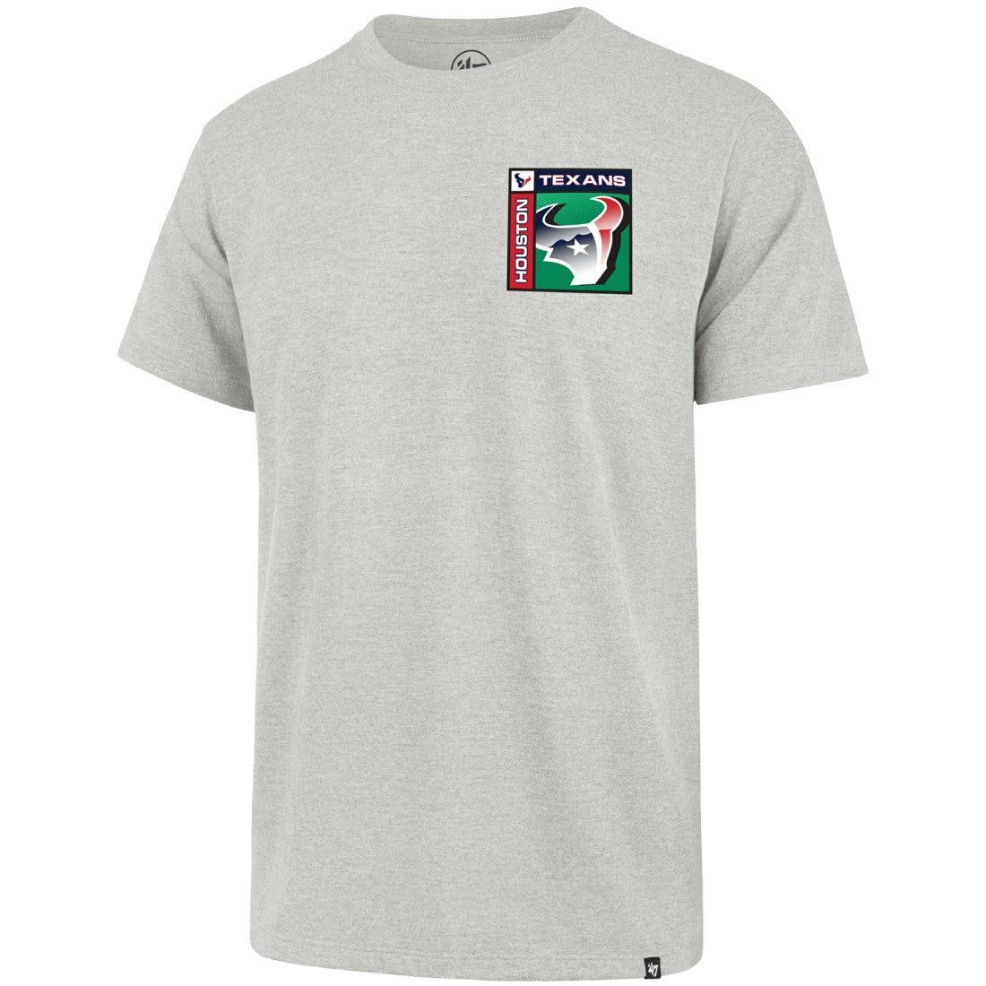 47 brand Houston Texans '47 Chrome Plate Franklin T-Shirt Gray