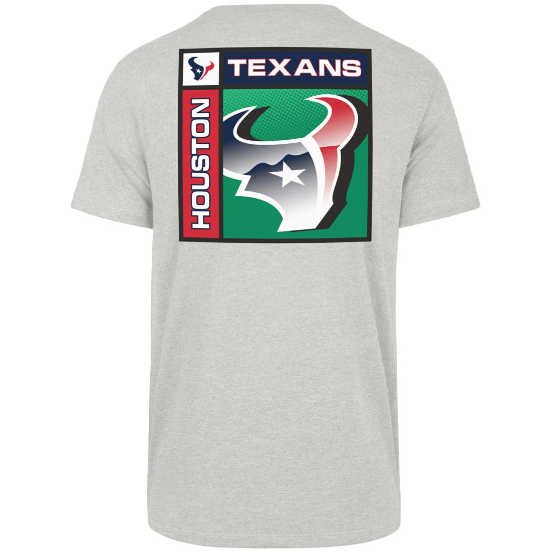 47 brand Houston Texans '47 Chrome Plate Franklin T-Shirt Gray
