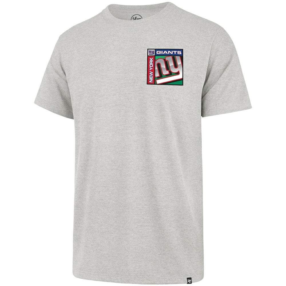 47 brand New York Giants '47 Chrome Plate Franklin T-Shirt Gray