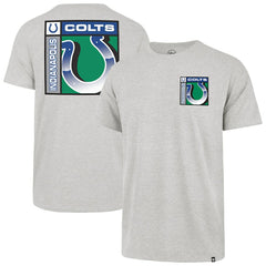 47 brand Indianapolis Colts '47 Chrome Plate Franklin T-Shirt Gray