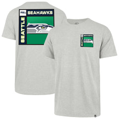 47 brand Seattle Seahawks '47 Chrome Plate Franklin T-Shirt Gray