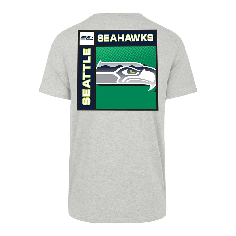 47 brand Seattle Seahawks '47 Chrome Plate Franklin T-Shirt Gray