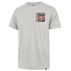 47 brand San Francisco 49ers '47 Chrome Plate Franklin T-Shirt Gray