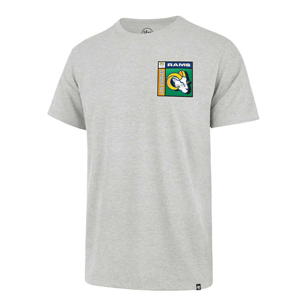 47 brand Los Angeles Rams '47 Chrome Plate Franklin T-Shirt Gray