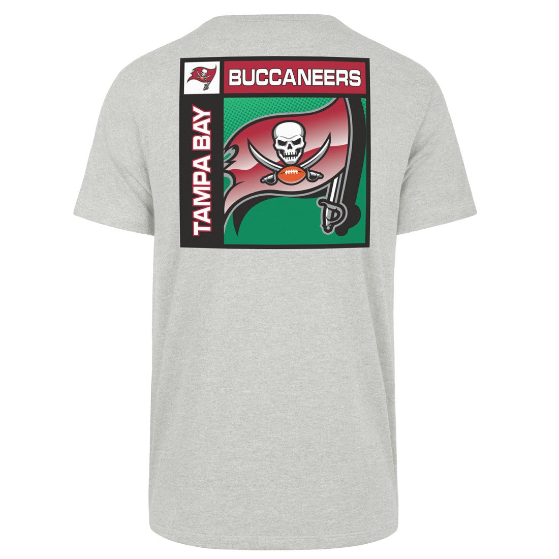 47 brand Tampa Bay Buccaneers '47 Chrome Plate Franklin T-Shirt Gray