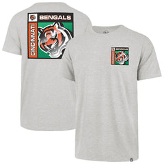 47 brand Cincinnati Bengals '47 Chrome Plate Franklin T-Shirt Gray