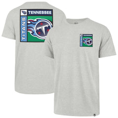 47 brand Tennessee Titans '47 Chrome Plate Franklin T-Shirt Gray