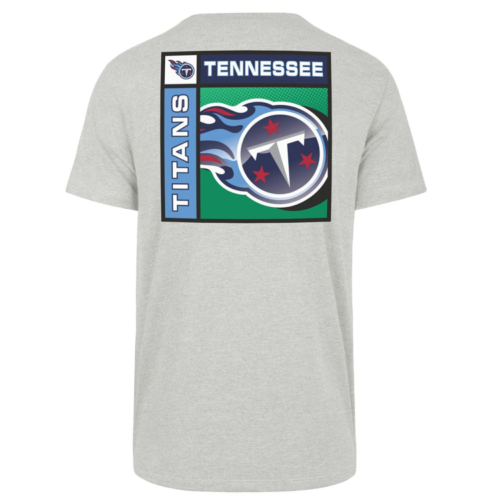 47 brand Tennessee Titans '47 Chrome Plate Franklin T-Shirt Gray
