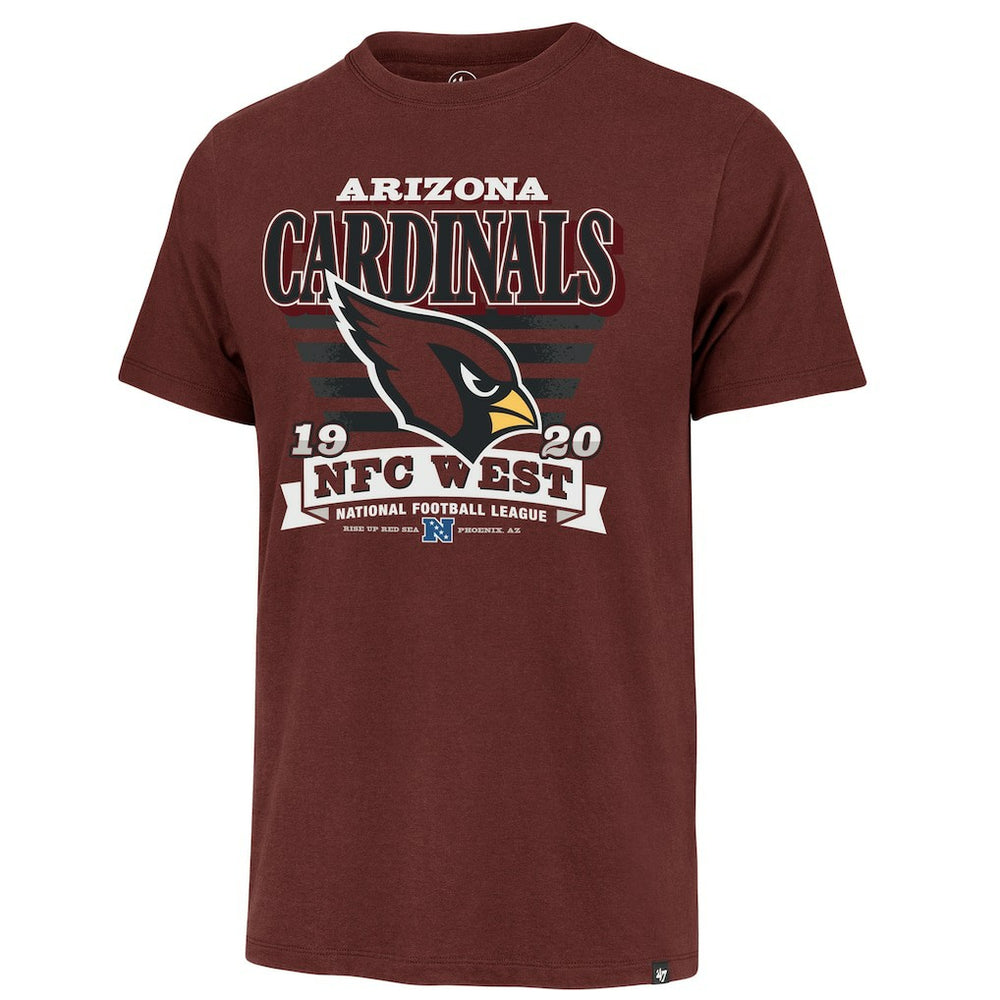 47 brand Arizona Cardinals '47 Stripe Splash Franklin T-Shirt Cardinal