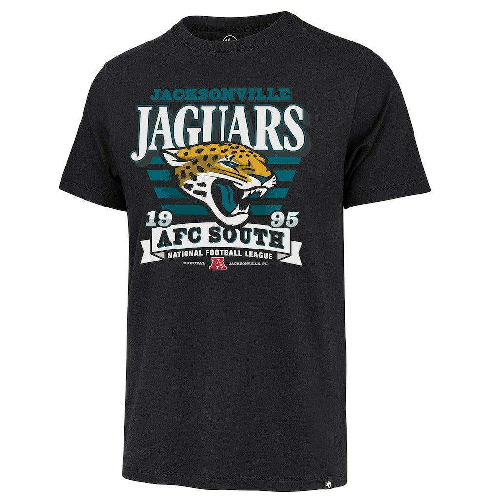 47 brand Jacksonville Jaguars '47 Stripe Splash Franklin T-Shirt Black