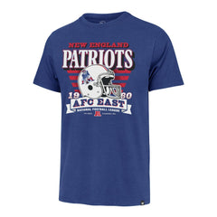 47 brand New England Patriots '47 Stripe Splash Franklin Throwback T-Shirt Royal