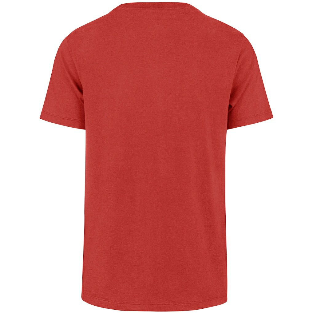 47 brand Atlanta Falcons '47 Stripe Splash Franklin Throwback T-Shirt Red