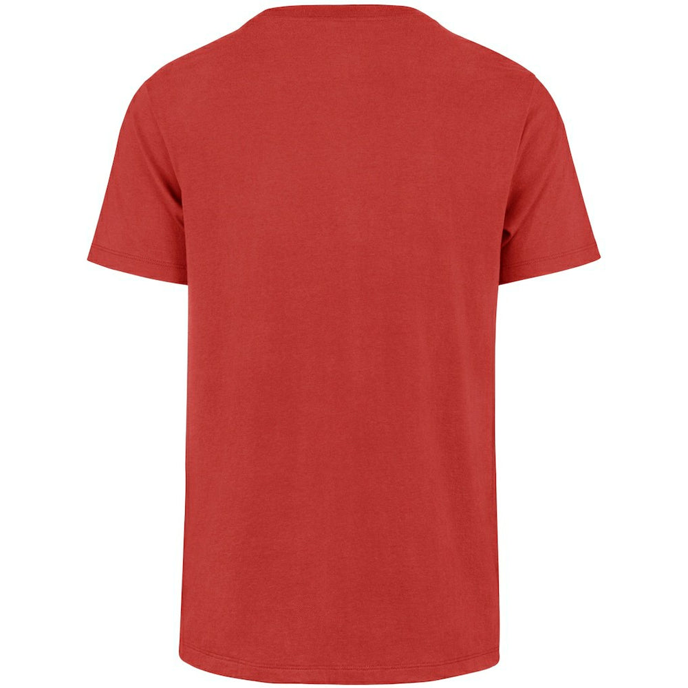 47 brand Atlanta Falcons '47 Stripe Splash Franklin Throwback T-Shirt Red