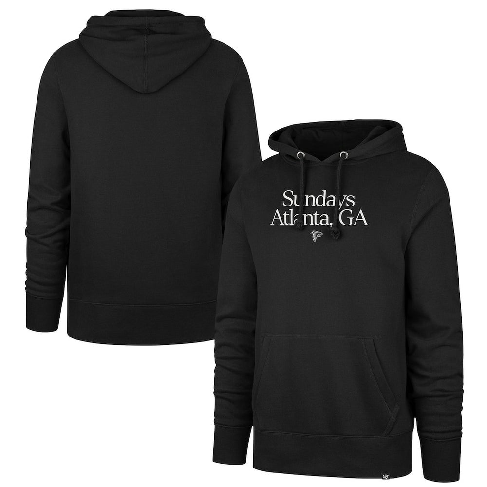47 brand Atlanta Falcons '47 Sundays Regional Headline Hoodie Black