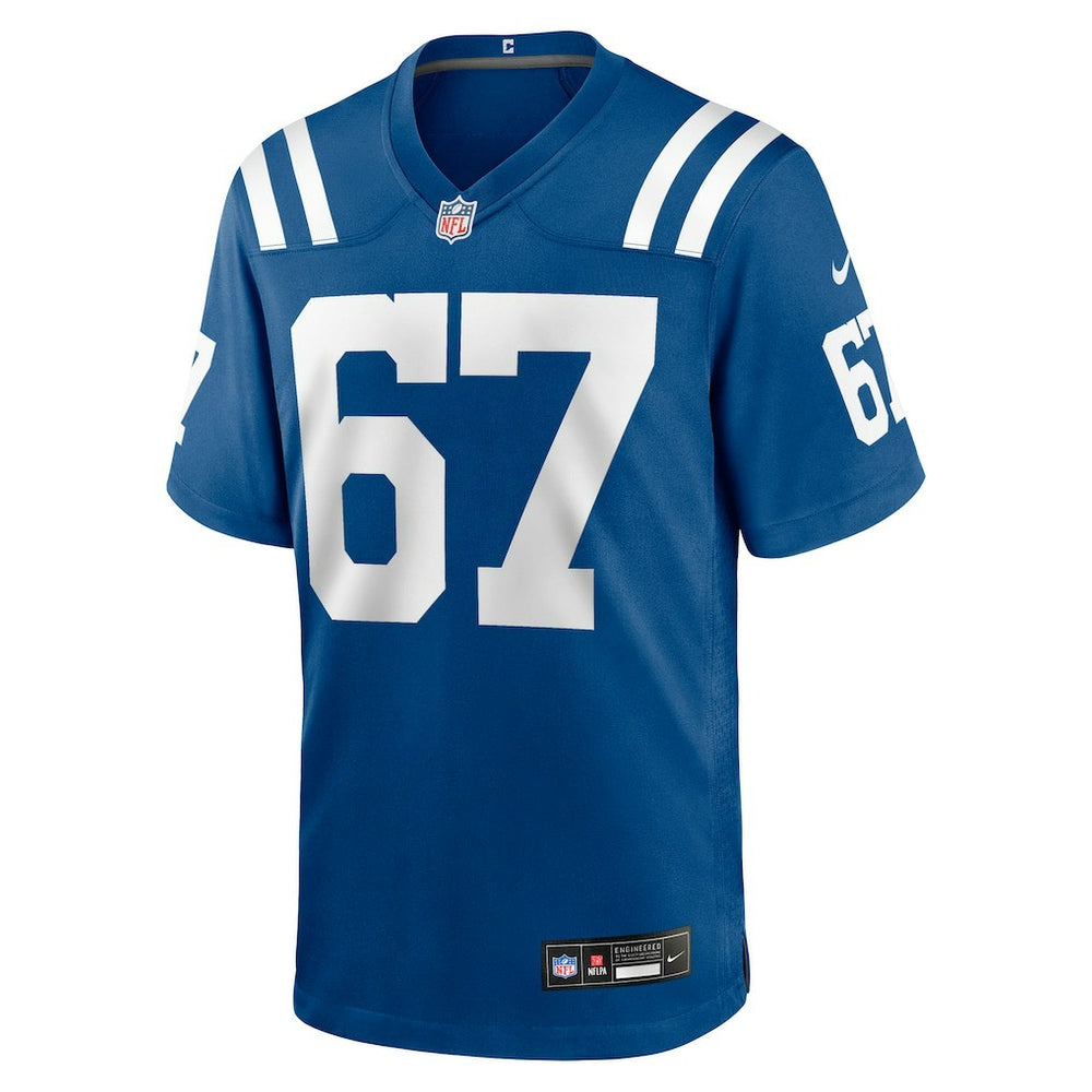 Nike Luke Tenuta Indianapolis Colts Team Game Jersey Royal