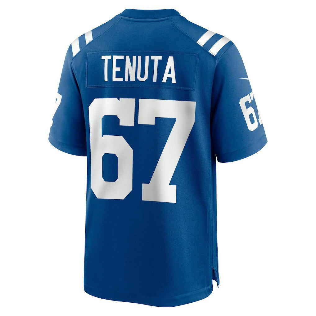 Nike Luke Tenuta Indianapolis Colts Team Game Jersey Royal