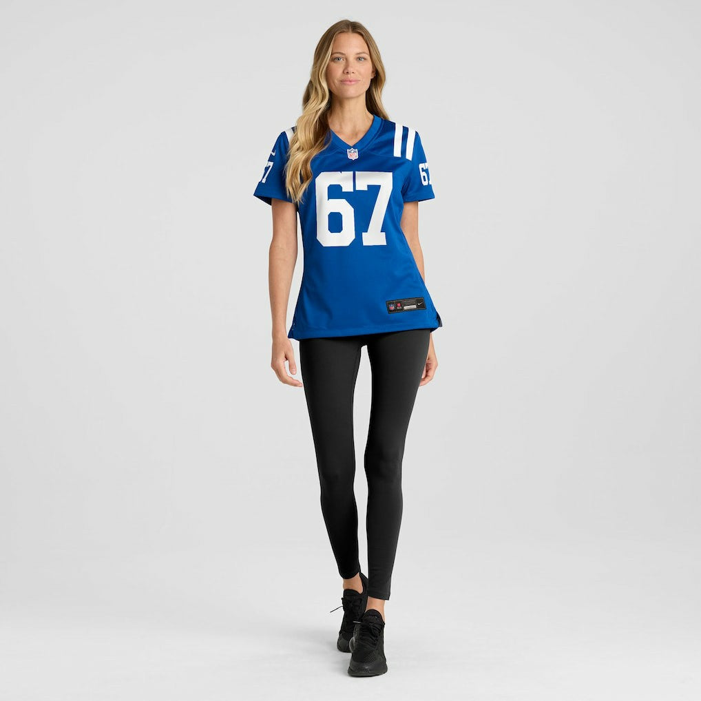 Nike Luke Tenuta Indianapolis Colts Women's Team Game Jersey Royal