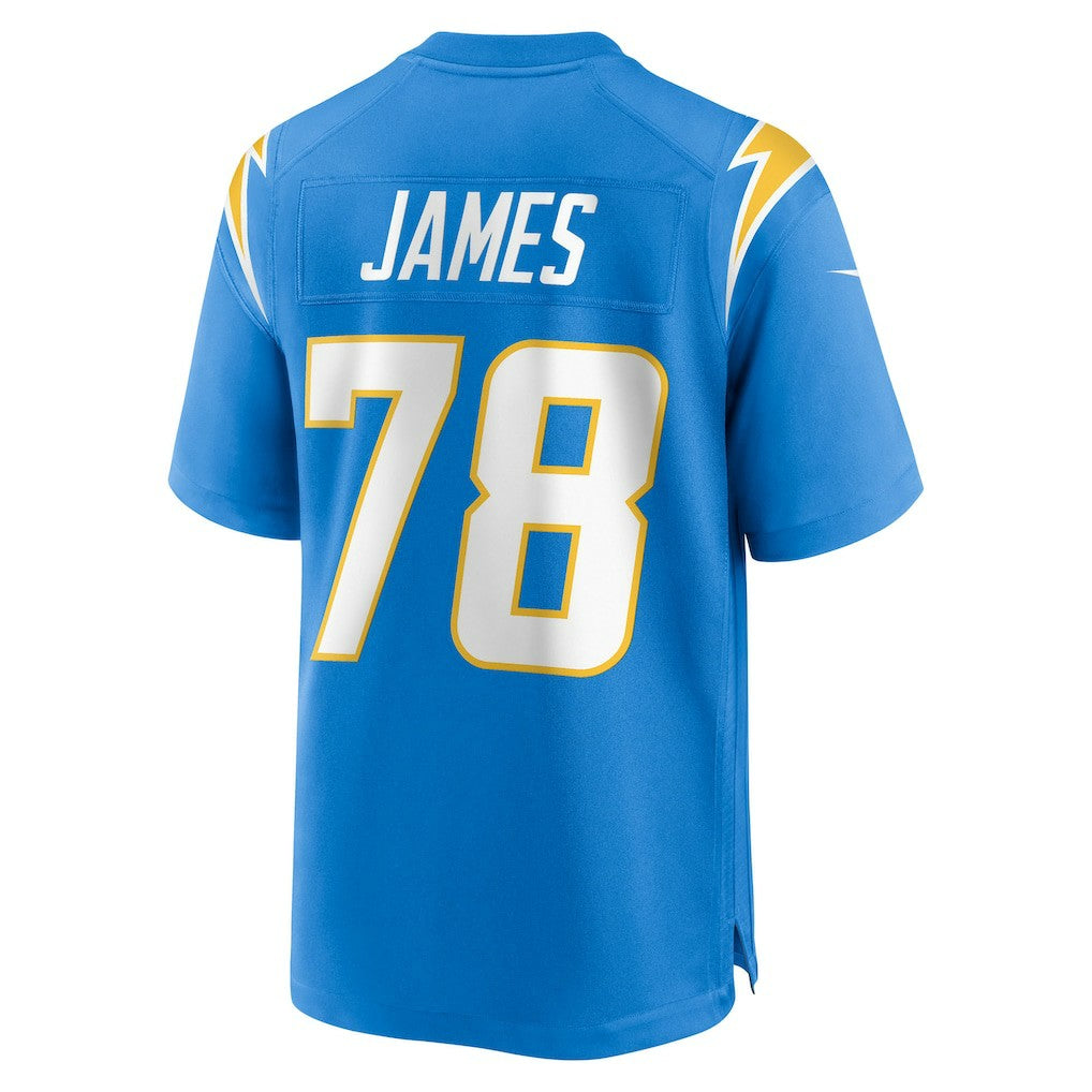 Nike Andre James Los Angeles Chargers Team Game Jersey Powder Blue