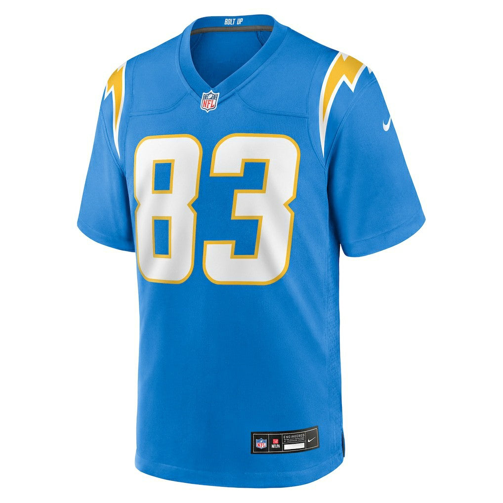 Nike Tyler Conklin Los Angeles Chargers Team Game Jersey Powder Blue