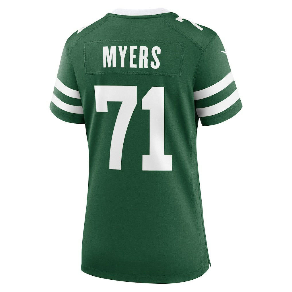 Nike Josh Myers New York Jets Women's Game Jersey Legacy Green