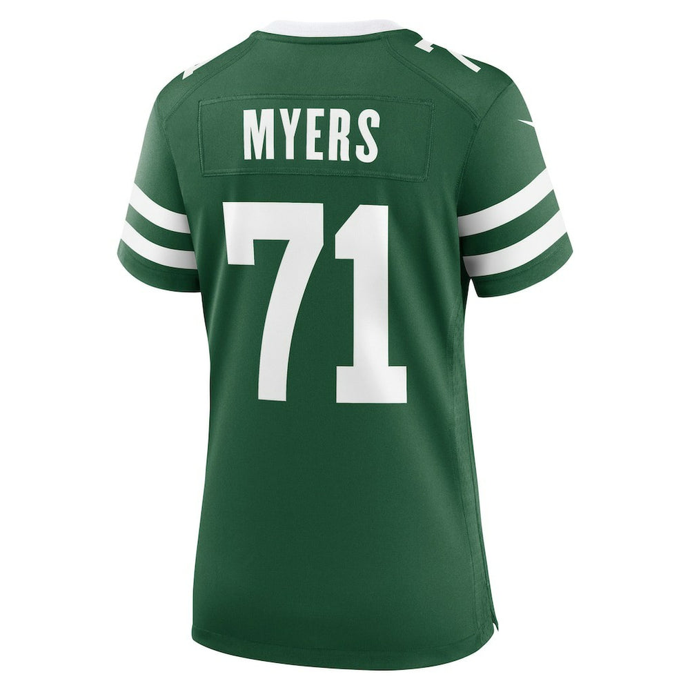 Nike Josh Myers New York Jets Women's Game Jersey Legacy Green