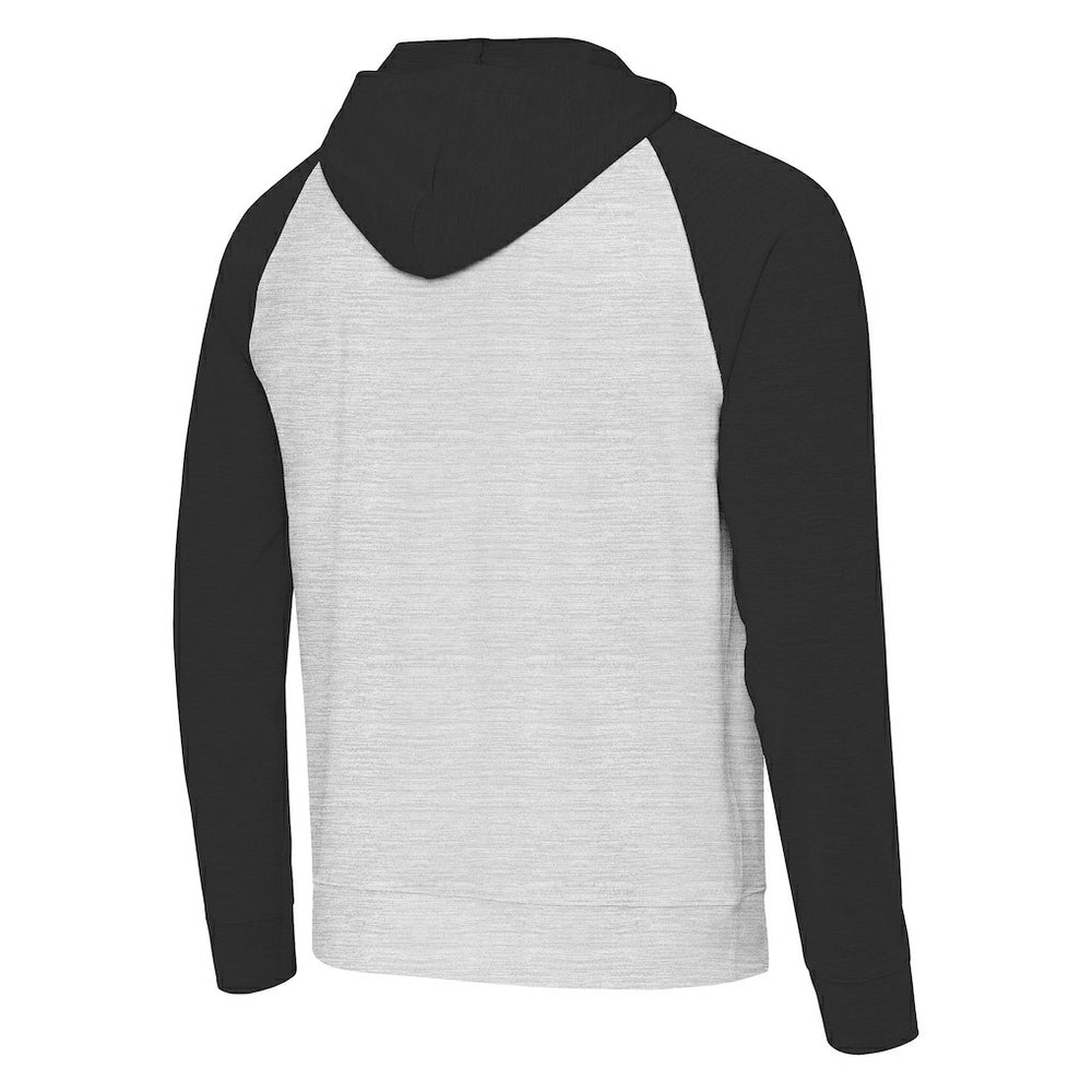 Washington Commanders Antigua Urgent Pullover Hoodie Heather Gray/Black