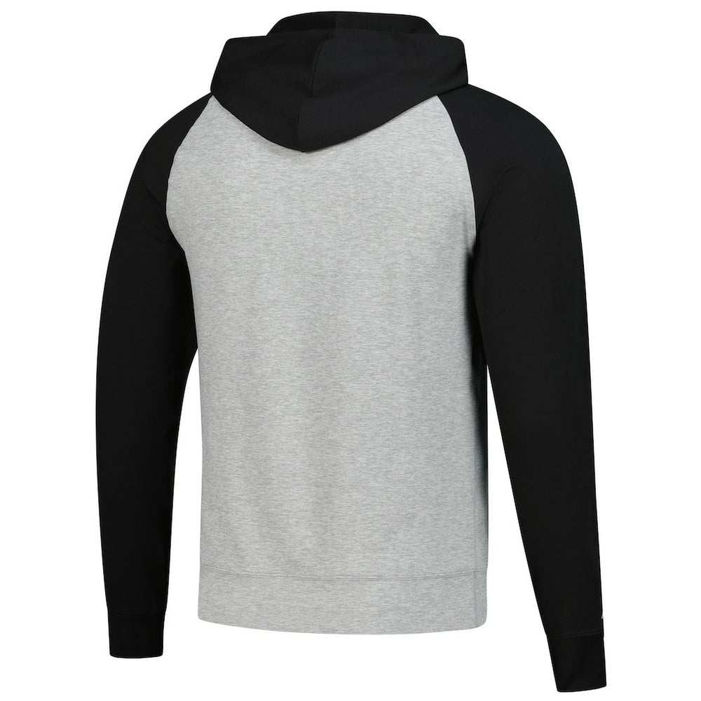 Cleveland Browns Antigua Urgent Pullover Hoodie Heather Gray/Black