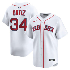 David Ortiz Boston Red Sox Nike Home Limited Jersey - White - Nike Sale