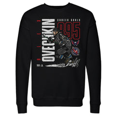 Alexander Ovechkin Washington Capitals 500 Level NHL All-Time Leading Goal Scorer Throwback Pullover Sweatshirt - Black - NHL 203089757