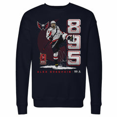 Alexander Ovechkin Washington Capitals 500 Level NHL All-Time Leading Goal Scorer Vertical Pullover Sweatshirt - Navy - NHL 203089761