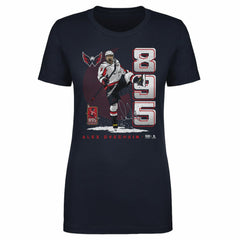 Alexander Ovechkin Washington Capitals 500 Level Women's NHL All-Time Leading Goal Scorer Vertical T-Shirt - Navy - NHL 203089762