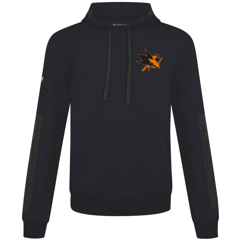 San Jose Sharks Levelwear Bombay Response Pullover Hoodie - Black - NHL 203091667