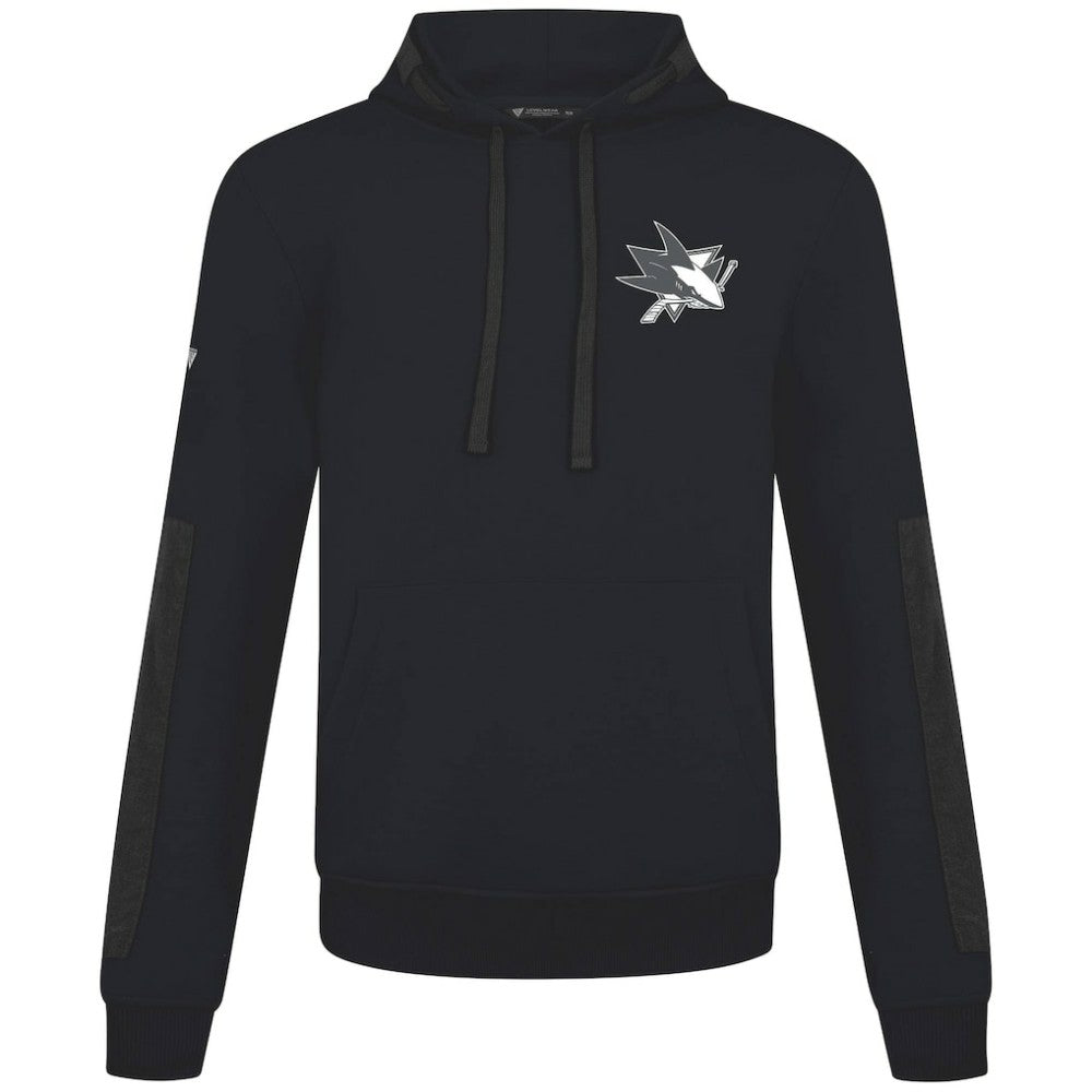 San Jose Sharks Levelwear Bombay Response Pullover Hoodie - Black - NHL 203091668