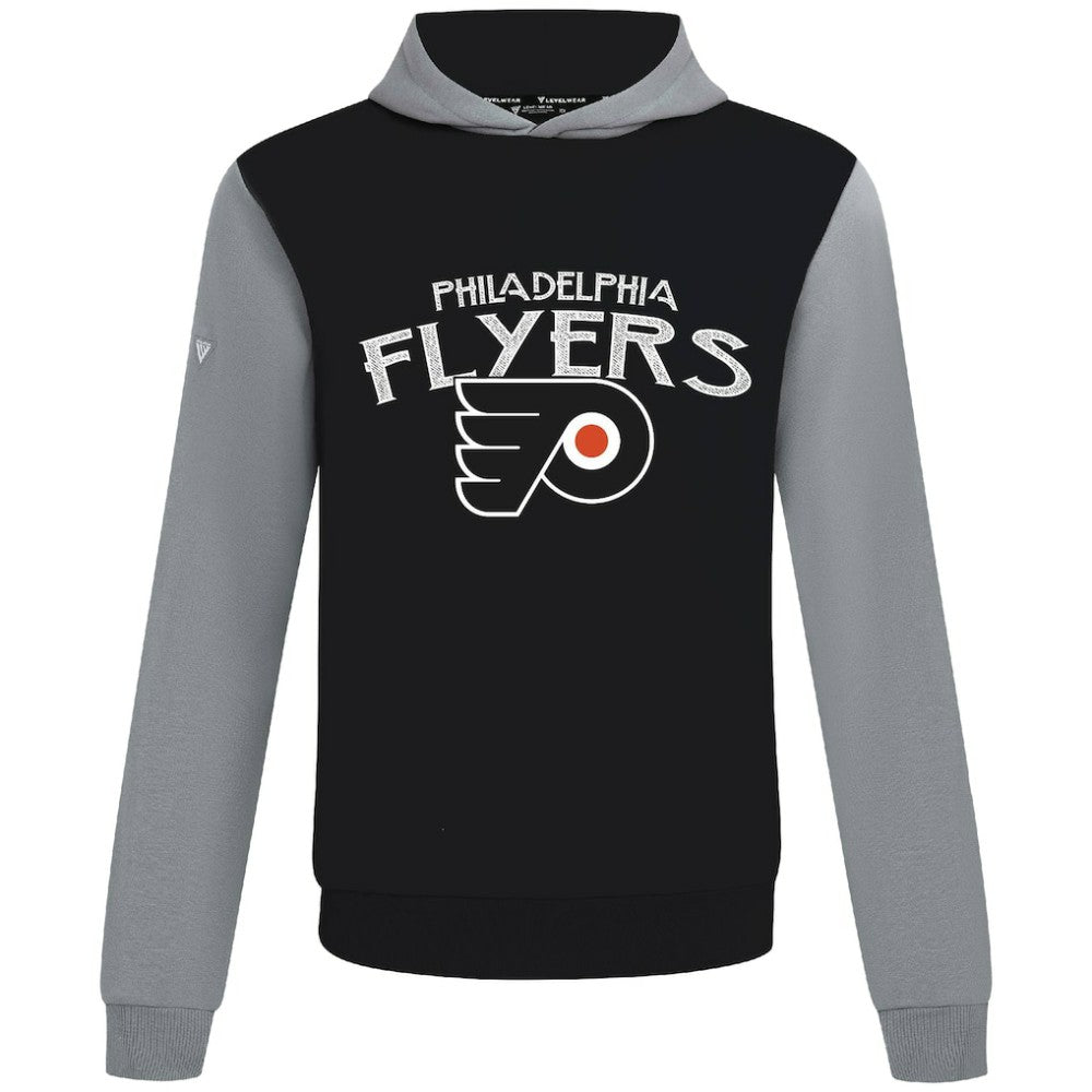 Philadelphia Flyers Levelwear Ultimate Mission Pullover Hoodie - Black/Gray - NHL 203091696