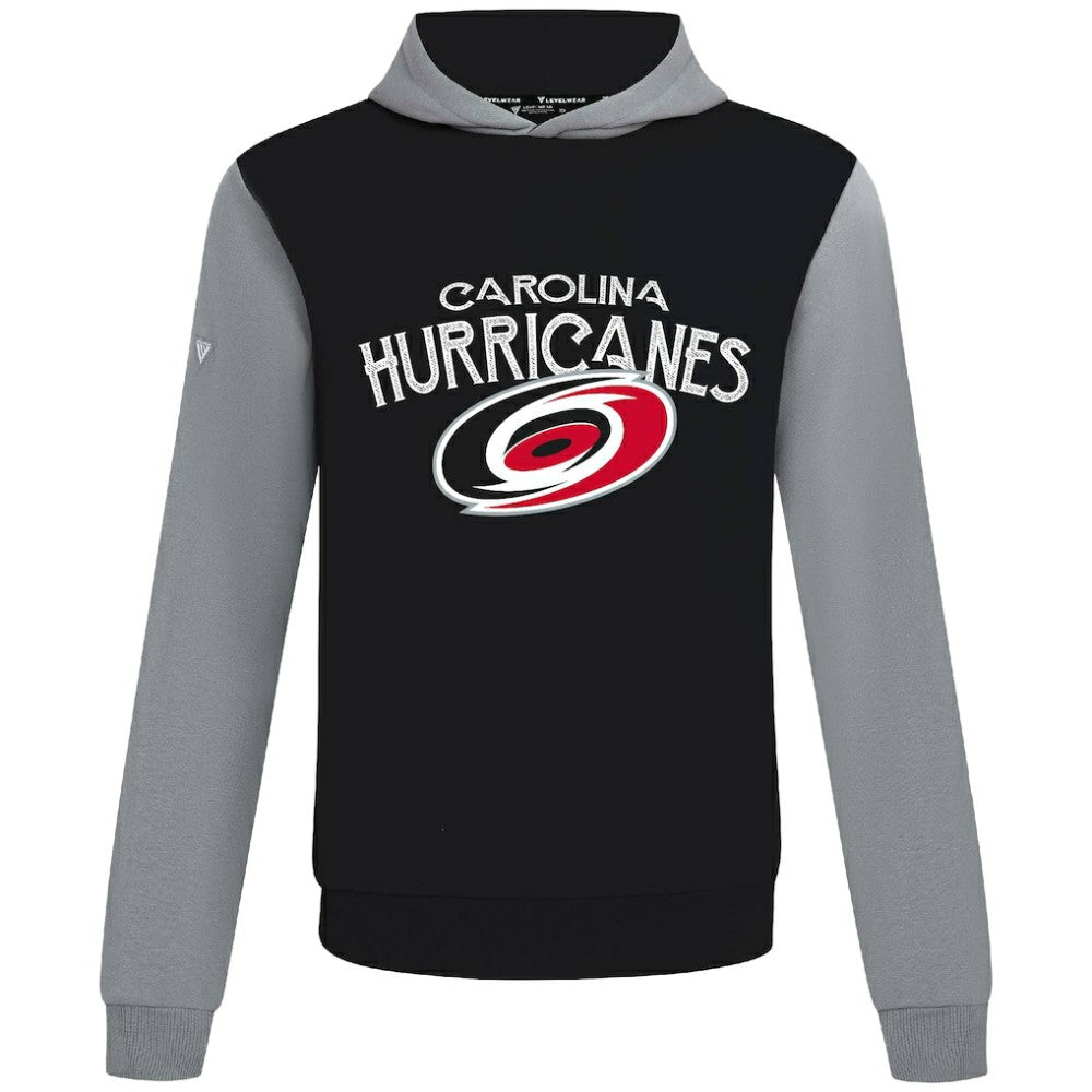 Carolina Hurricanes Levelwear Ultimate Mission Pullover Hoodie - Black/Gray - NHL 203091708