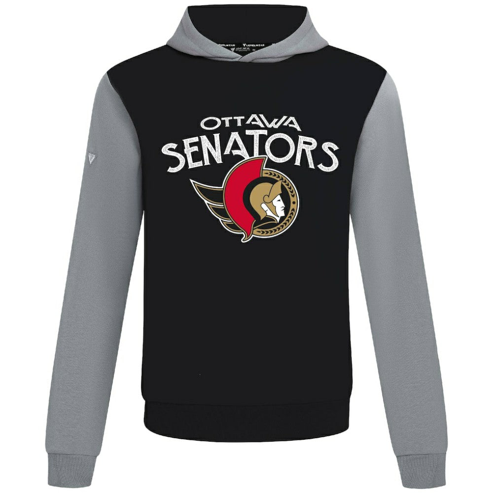 Ottawa Senators Levelwear Ultimate Mission Pullover Hoodie - Black/Gray - NHL 203091727